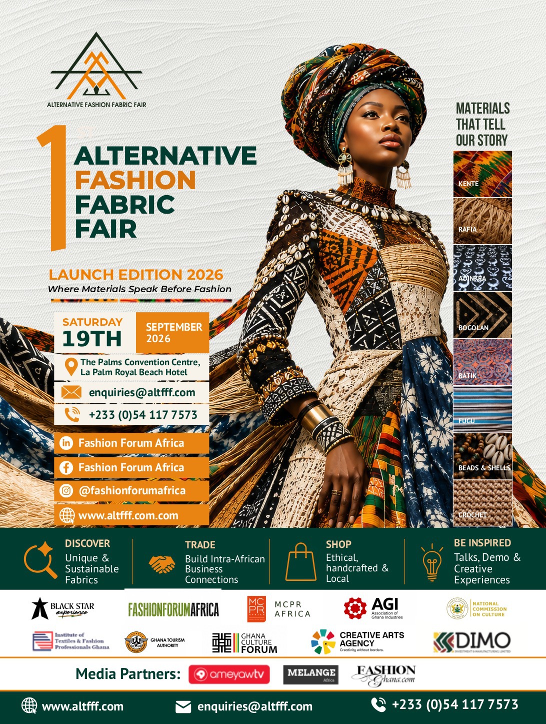 1ST ALTERNATIVE FASHION FABRIC FAIR - LAUNCH EDITION 2026