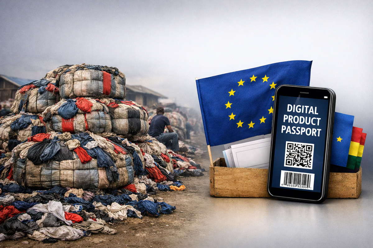 Before the Bale Opens: How the EU's Digital Product Passport Could Impact Ghana's Textile Waste Crisis 