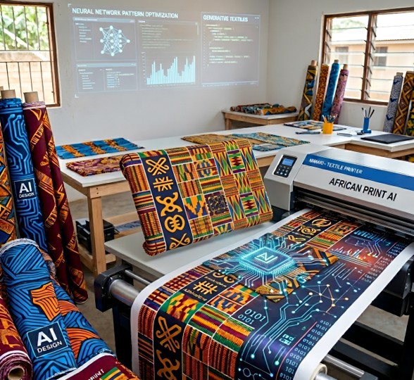 Envisioning AI powered African Print Design
